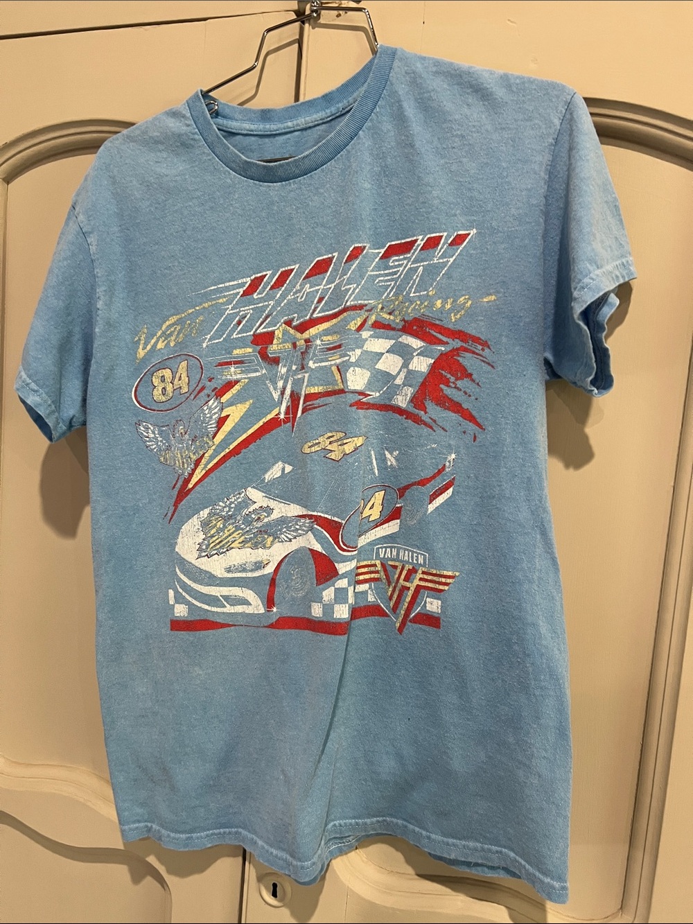 GVC M Van Halen Blue Graphic Short Sleeve Tee
